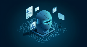 AI Agents for HR and Recruiting: Streamline Your Hiring - abstract AI agent with resume, calendar, checklist and chat icons