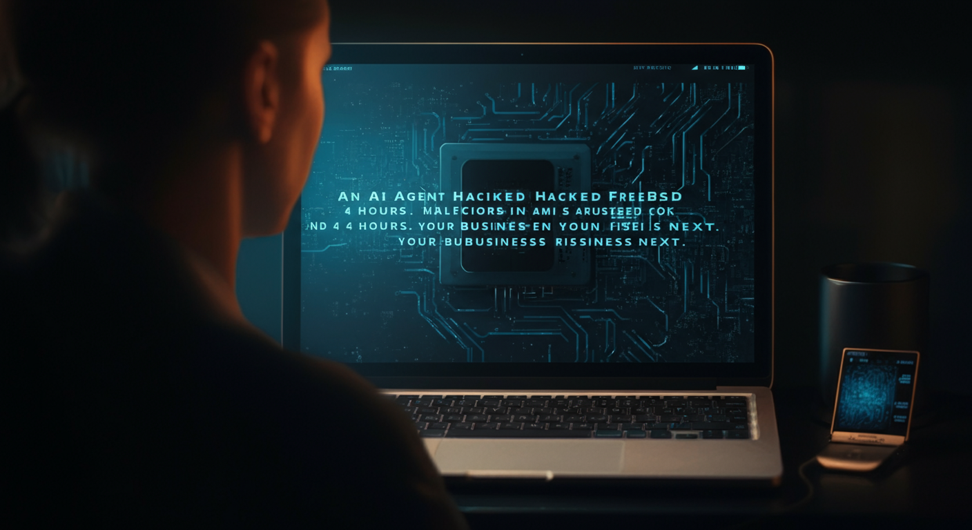 Read more about the article An AI Agent Hacked FreeBSD in 4 Hours. Your Business Is Next.