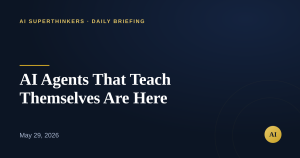 Read more about the article AI Agents That Teach Themselves Are Here