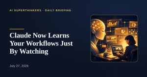 Read more about the article Claude Now Learns Your Workflows Just By Watching