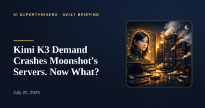 Read more about the article Kimi K3 Demand Crashes Moonshot’s Servers. Now What?