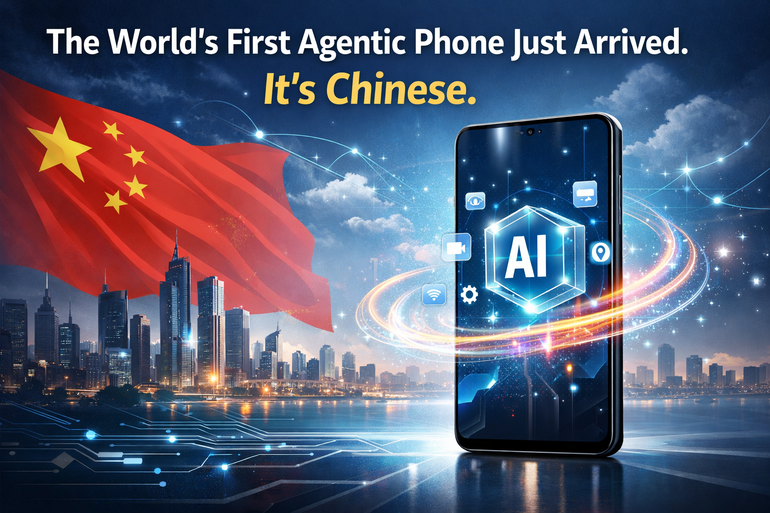 You are currently viewing The World’s First Agentic Phone Just Arrived. It’s Chinese.