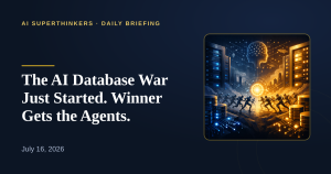 Read more about the article The AI Database War Just Started. Winner Gets the Agents.