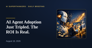 Read more about the article AI Agent Adoption Just Tripled. The ROI Is Real.