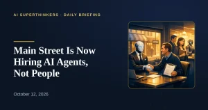 Read more about the article Main Street Is Now Hiring AI Agents, Not People