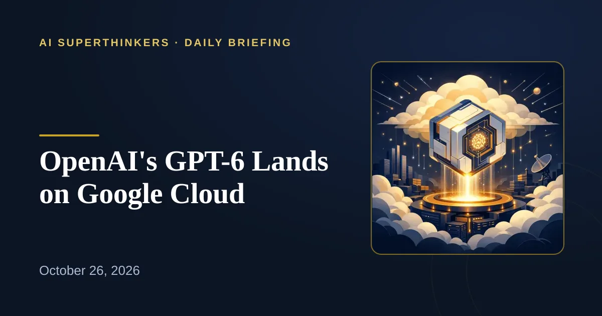 You are currently viewing OpenAI’s GPT-6 Lands on Google Cloud